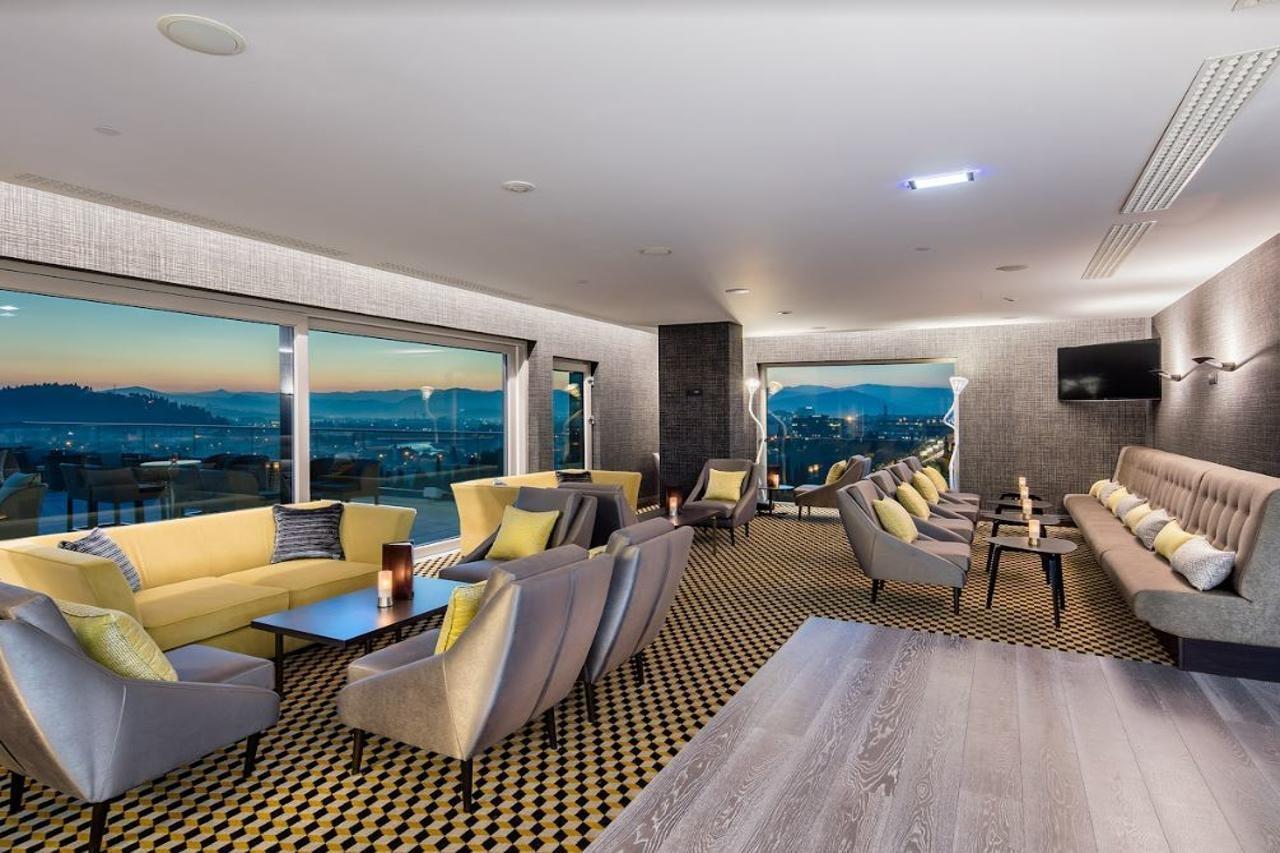 Hilton Podgorica Crna Gora Hotel Exterior photo The lounge at the airport