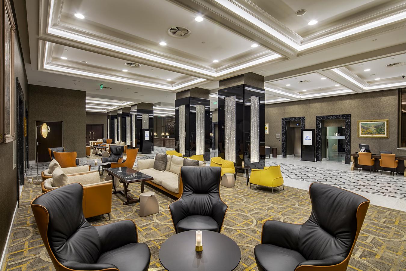 Hilton Podgorica Crna Gora Hotel Exterior photo The lobby of the hotel