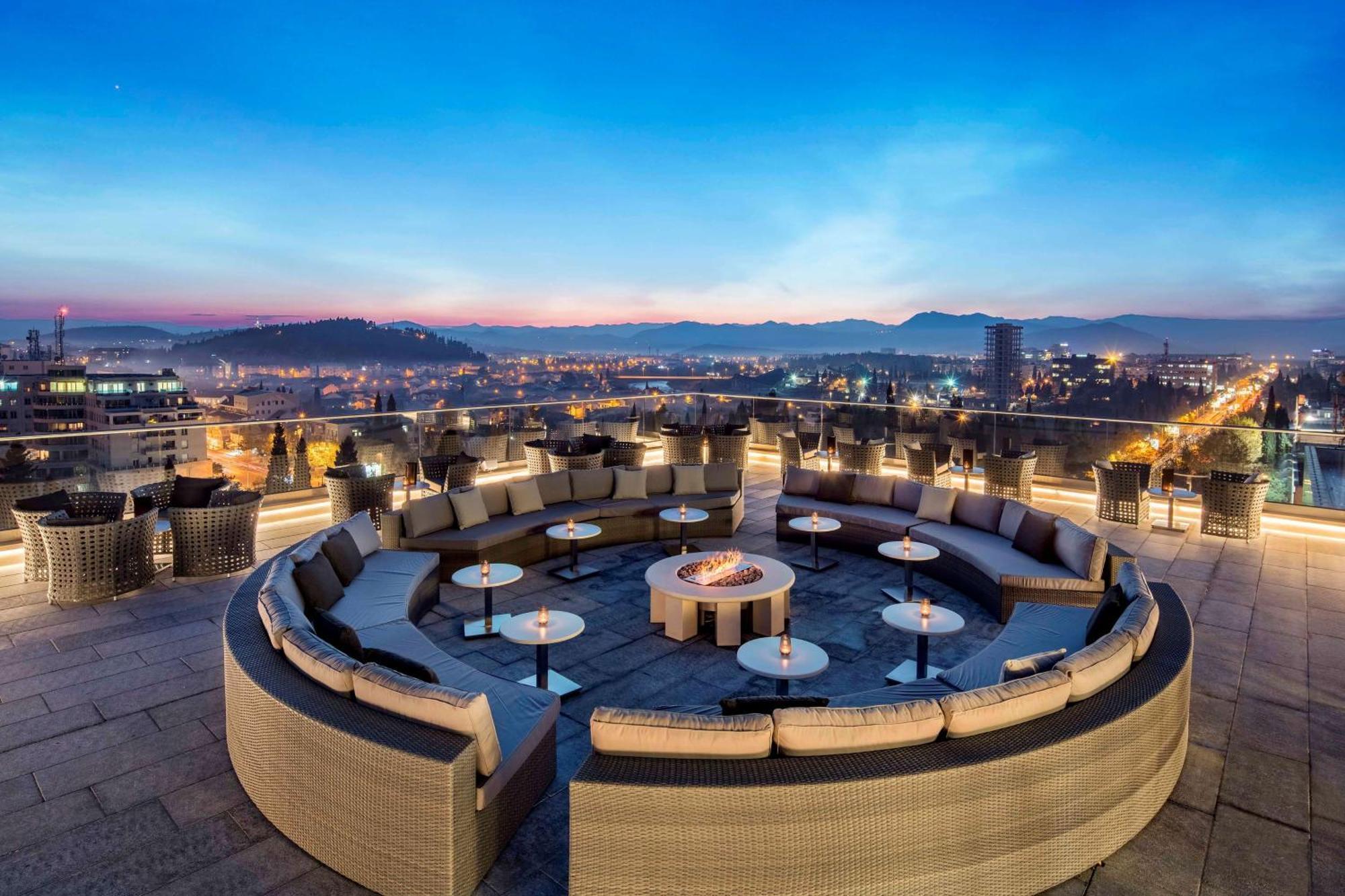 Hilton Podgorica Crna Gora Hotel Exterior photo The View